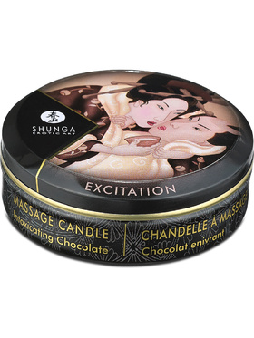 Shunga: Mini Massage Candle, Excitation, Intoxicating Chocolate