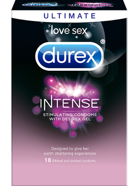 Durex: Intense Stimulating Condoms, 18-pack