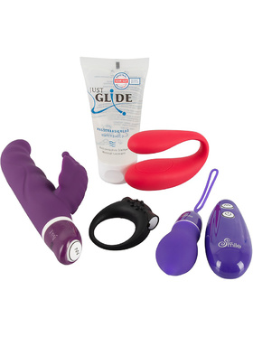 Sweet Smile: Couples Box, 4 pieces & lubricant