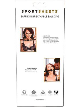 Sportsheets: Saffron Breathable Ball Gag