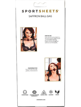 Sportsheets: Saffron Ball Gag