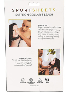Sportsheets: Saffron Collar & Leash