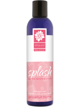 Sliquid: Balance Splash, Feminine Wash, Grapefruit Thyme, 255 ml