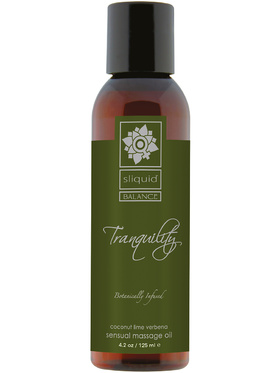 Sliquid: Balance Tranquility, Massage, Coconut Lime Verbena, 125 ml