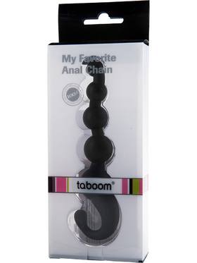 Taboom: My Favorite Anal Chain, svart