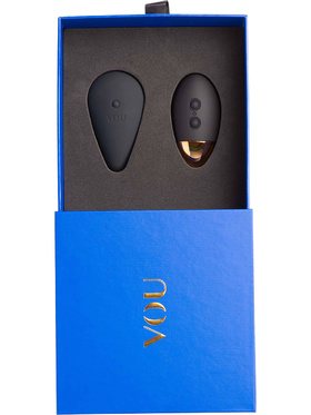 VOU: Cappillo, Slip Vibrator with Remote, svart