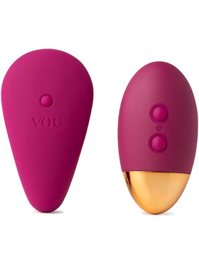 VOU: Cappillo, Slip Vibrator with Remote, lila