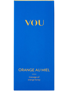 VOU: Orange au Miel, Massage Oil, Orange Honey, 100 ml