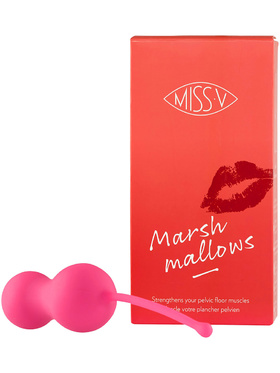 Miss V: Marshmallows, Heavy Kegel Ball, rosa