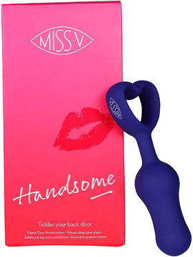 Miss V: Handsome, Anal Plug, blå