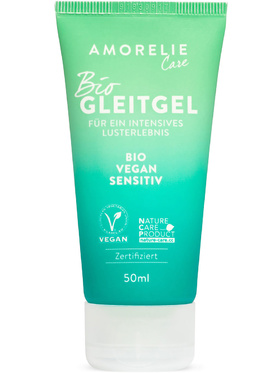 Amorelie Care: Sensitive Glide, BIO lubricant water-based, 50 ml