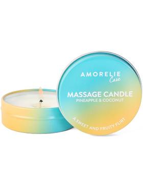 Amorelie Care: Massage Candle, Pineapple & Coconut, 43 ml