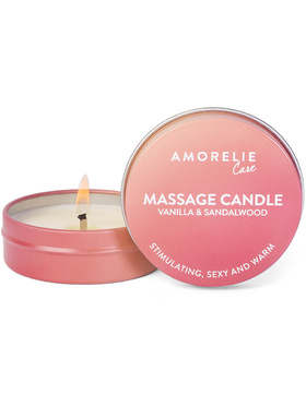 Amorelie Care: Massage Candle, Vanilla & Sandalwood, 43 ml