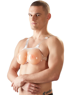 Cottelli Collection: Strap-On Silicone Breasts, 1200g