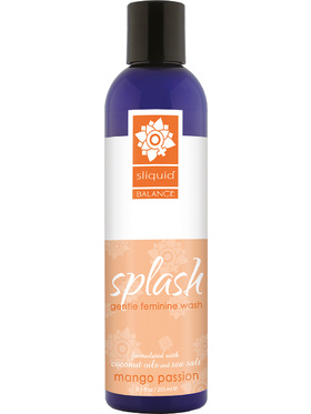 Sliquid: Balance Splash, Feminine Wash, Mango Passion, 255 ml