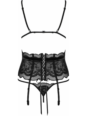 Obsessive: Kisselent Set, 3 pieces, svart