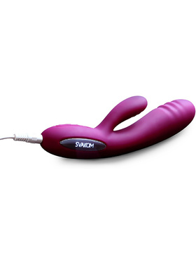 Svakom: Adonis, Ribbed Warming Vibrator, lila