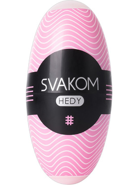 Svakom: Hedy, Blow Job Male Masturbator, 6-pack, rosa