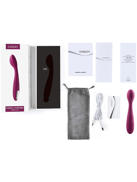 Svakom: Keri, Powerful Contoured Vibrator, lila