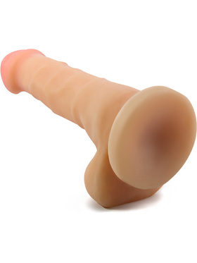 Au Naturel: Sam Dildo, 20 cm, ljus