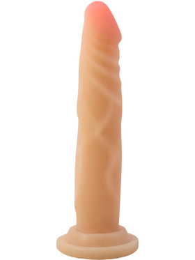 Au Naturel: Ronnie Dildo, 20 cm, ljus