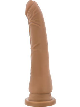 Dr. Skin: Basic 8.5 Realistic Cock, 23 cm, mörk