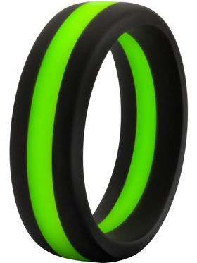 Performance: Silicone Go Pro Cock Ring, 38mm, grön/svart