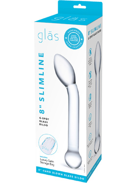 Gläs: Slimline, G-Spot Glass Dildo