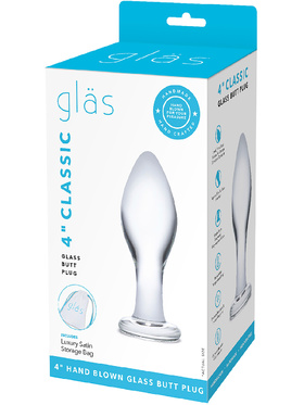 Gläs: Classic, Glass Butt Plug