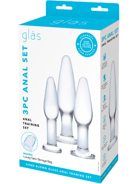 Gläs: 3pc Anal Set, Anal Training Set