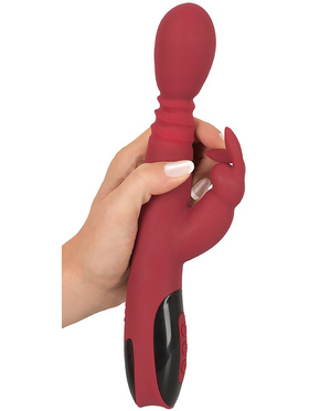 You2Toys: Silicone Rabbit Vibrator, röd