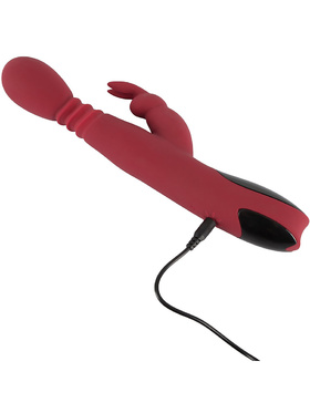 You2Toys: Silicone Rabbit Vibrator, röd