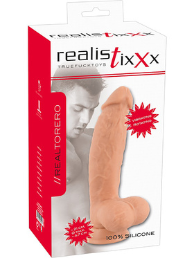 Realistixxx: Real Torero Dildovibrator, 21 cm
