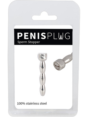You2Toys: PenisPlug, Sperm Stopper with Skull