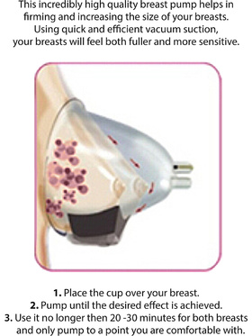 Pumped: Breast Pump Set, medium, rosa