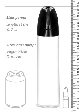 Pumped: Rechargeable Smart Cyber Pump with Masturbator Sleeve
