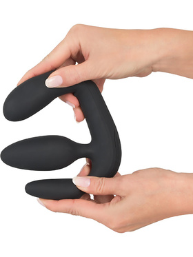 You2Toys: Vibrating Strapless Strap-On, Triple Teaser, svart