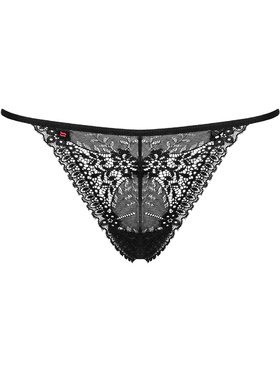 Obsessive: Intensa Thong, svart