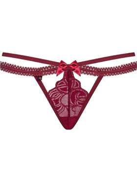 Obsessive: Wonderia Thong, röd, S/M