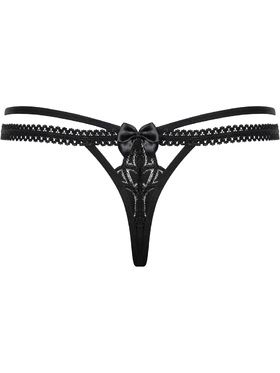 Obsessive: Wonderia Thong, svart