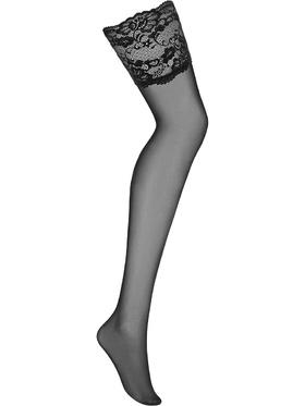 Obsessive: 810-STO-1 Stockings, svart