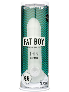 Perfect Fit: Fat Boy Thin Sheath, 6.5 inch, transparent