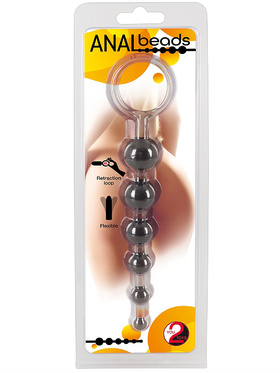 You2Toys: Anal Beads, grå