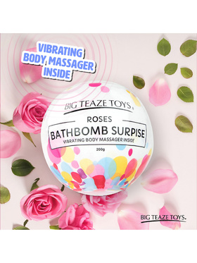 Big Teaze Toys: Bath Bomb Surprise with Vibrator, Roses