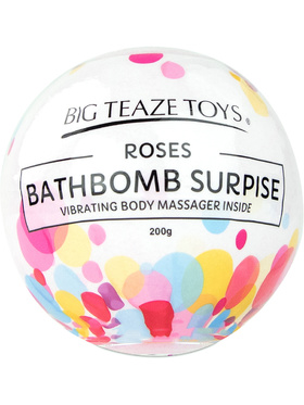 Big Teaze Toys: Bath Bomb Surprise with Vibrator, Roses