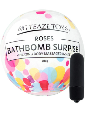 Big Teaze Toys: Bath Bomb Surprise with Vibrator, Roses