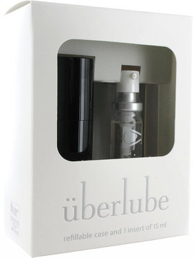 Überlube: Good-To-Go, Silicone Lubricant, 15 ml, svart