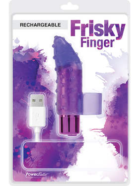 Power Bullet: Rechargeable Frisky Finger, lila