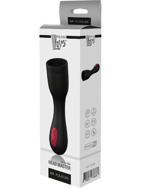 Dream Toys: Mr. Pleasure, Head Master Penis Vibe, svart