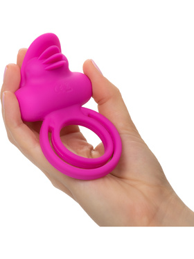 California Exotic: Rechargeable Dual Clit Flicker, rosa